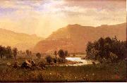 Figures_in_a_Hudson_River_Landscape Albert Bierstadt